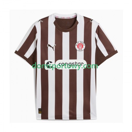Koszulka St. Pauli Domowe Koszulki Piłkarskie 2025-2026 Krótki Rękaw